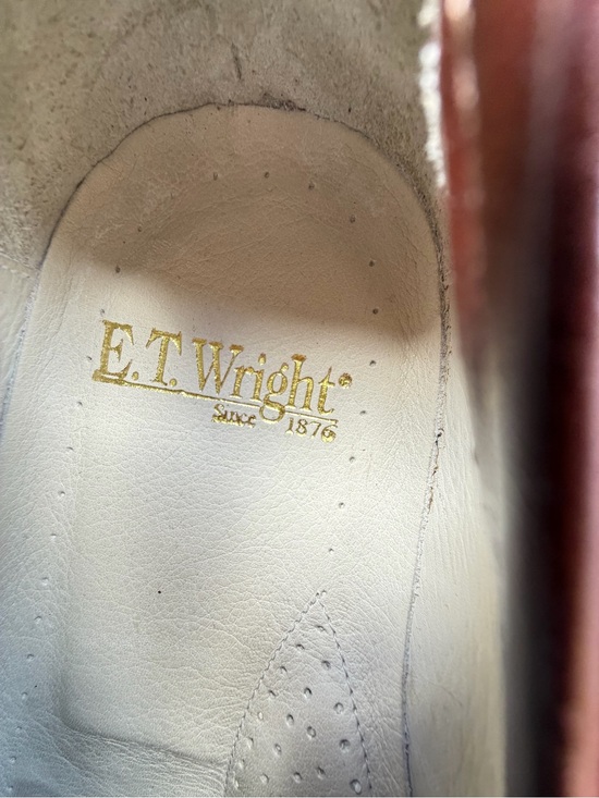 E.T. Wright Made in Italy Brown Leather Tassel Loafers Woven Men’s Size 11D main image 6